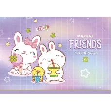 Альбом для малювання PB-GB-020-8513-2 склейка 20 акрушів