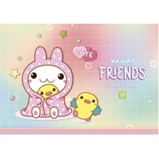 Альбом для малювання PB-GB-020-8513-3 склейка 20 акрушів