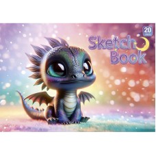 Альбом для малювання PB-GB-020-8515-1 склейка 20 акрушів