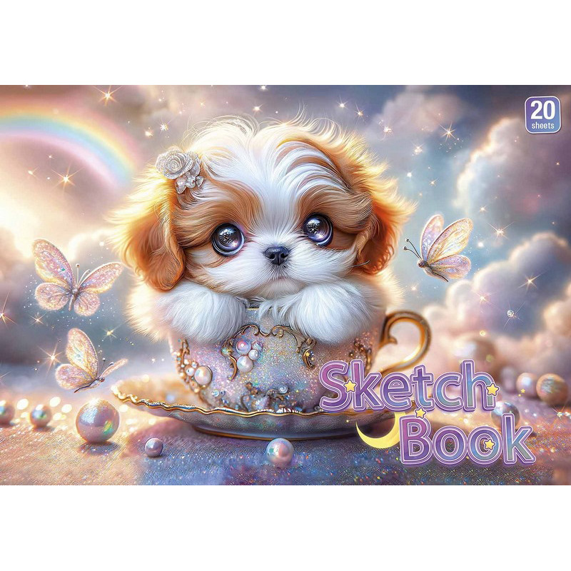 Альбом для малювання PB-GB-020-8515-3 склейка 20 акрушів