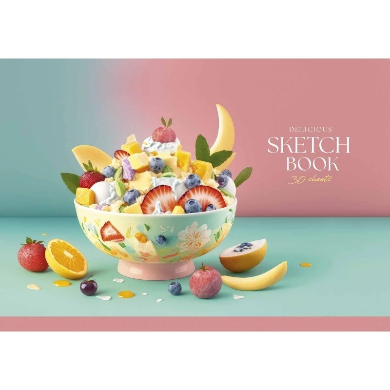 Альбом для малювання PB-GB-030-8519-3 склейка 30 акрушів