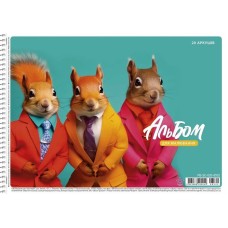 Альбом для малювання PB-SC-020-8502-1 спіраль 20 аркушів