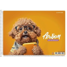 Альбом для малювання PB-SC-020-8502-2 спіраль 20 аркушів