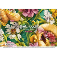 Альбом для малювання PB-SC-030-460-1 спіраль 30 аркушів