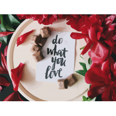 Картина по номерам. Art Craft "Делай что любишь" 40*50 см 12120-AC