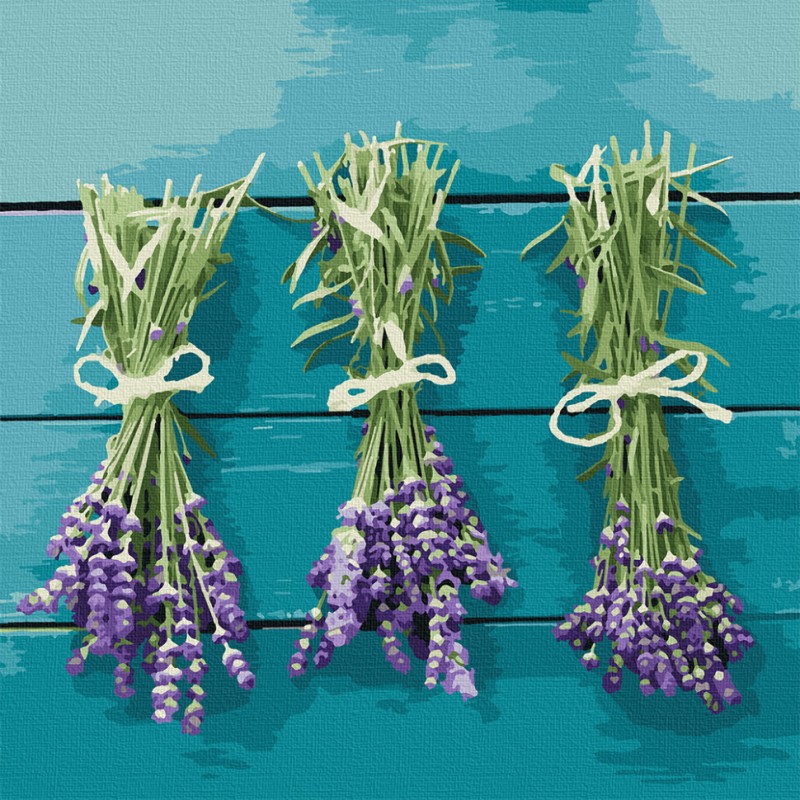 Картина за номерами. Art Craft "Трояндове тріо" 40 * 40 см 13114-AC