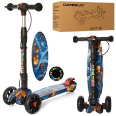 Самокат дитячий триколісний JR 3-060-21 світяться колеса  JR 3-060-21-WP3