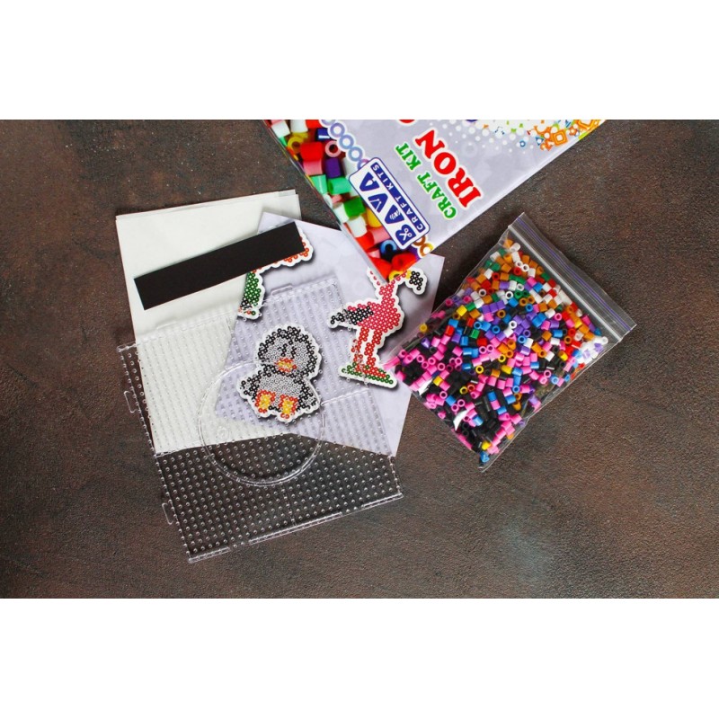 Магніти з термомозаїки "Птахи" (TM-005) набір для творчості