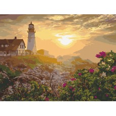 Картина за номерами. Art Craft "Маяк в Портленді. США" 40х50 см 10549-AC