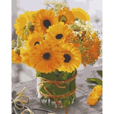 Картина за номерами. Art Craft Сонячні гербери 40х50 см 12141-AC