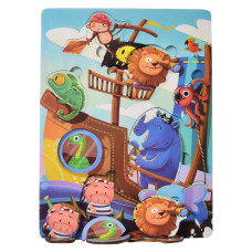 Дерев'яна Рамка-вкладиш MD 1550 30-23-0,5 см  Тварини пірати