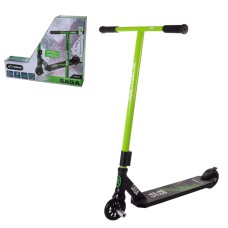 Самокат трюковый 2-х колесный TR21007 (RL7T) Extreme Motion SAGA, колеса PU 110 мм Зеленый