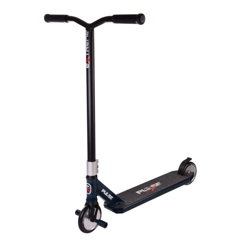Самокат трюковий 2-х колісний TR21008 (RL7T) Extreme Motion PULSE, PU 120 мм. Синій