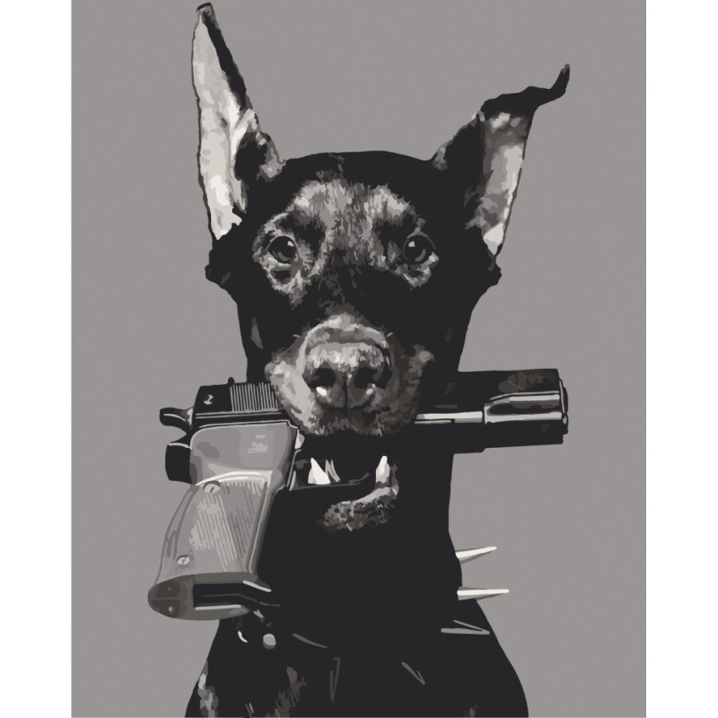 Картина за номерами "Агент 007" Art Craft 11653-AC 40х50 см