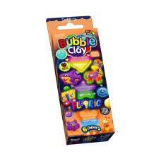 Набір для творчості "BUBBLE CLAY "FLUORIC" BBC-FL-6-01U Укр  BBC-FL-6-01U