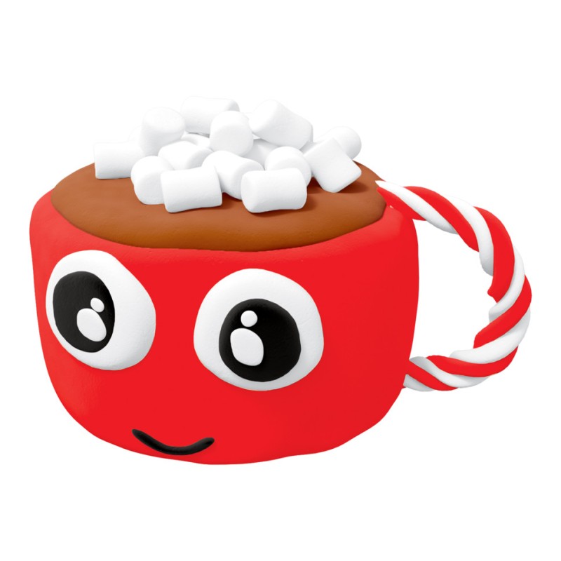 Набір для ліплення з повітряним пластиліном Squishy CupCao ТМ Lovin 70125