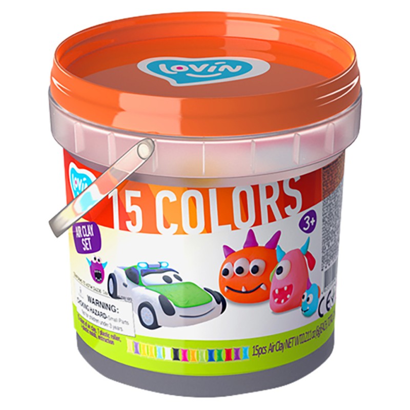 Набір для ліплення з повітряним пластиліном Компанія монстрів ТМ Lovin 70146