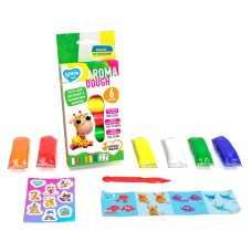 Набір тіста для ліплення "Aroma Assorted" TM Lovin 41199, 6 кольорів