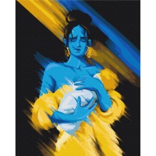 Картина по номерам "Будущее в руках" © Полина Скурихина Brushme BS53085 40х50 см