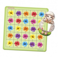 Дерев'яний пазл-сортер "Вівця на галявині" Ubumblebees (ПСФ096) PSF096, 20 карток