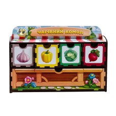 Деревянная настольная игра "Счет -1" Ubumblebees (ПСД069) PSD069 сортер-комодик