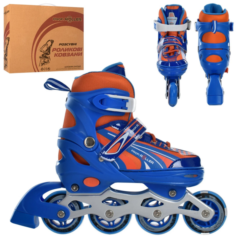 Ролики розсувні Profi A4146-M-BL розмір(35-38)