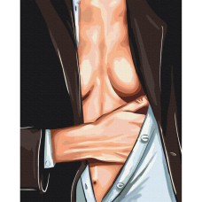 Картина по номерам "Дело в страсти"  ©Alla Berezovska Brushme BS53451 40х50 см