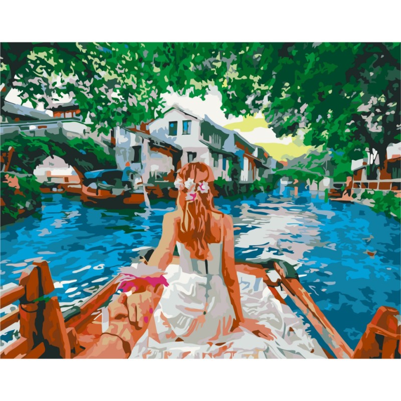 Картина за номерами "Романтичне побачення" Art Craft 10608-AC 40х50 см