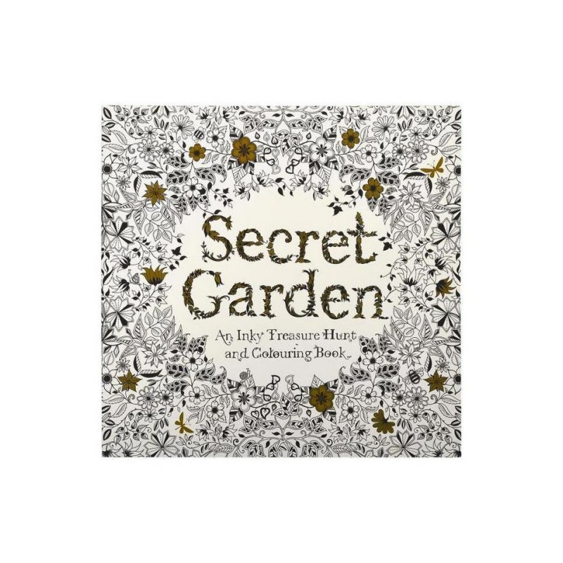 Розмальовка антистрес "Secret Garden" COLOR-IT GDM-001, 12 аркушів