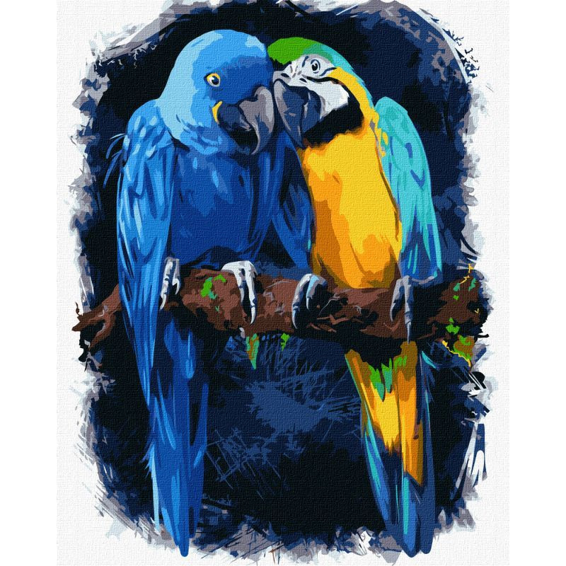 Картина за номерами "Нам добре вдвох" Ідейка KHO4463 40х50 см