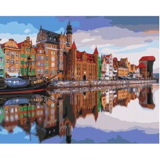 Картина по номерам "НабережнаяГданьская" Brushme BS53434 40х50 см