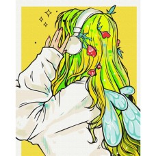 Картина по номерам "Playlist феи" @nila_art_art Brushme BS53520 40х50 см