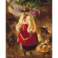 Картина по номерам "Котерина" ©Марианна Пащук Brushme BS53663 40х50 см