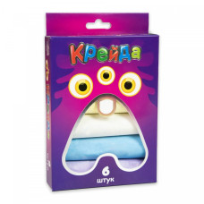 Детский набор Мел Большая круглая Strateg 50102 разноцветная 6 шт