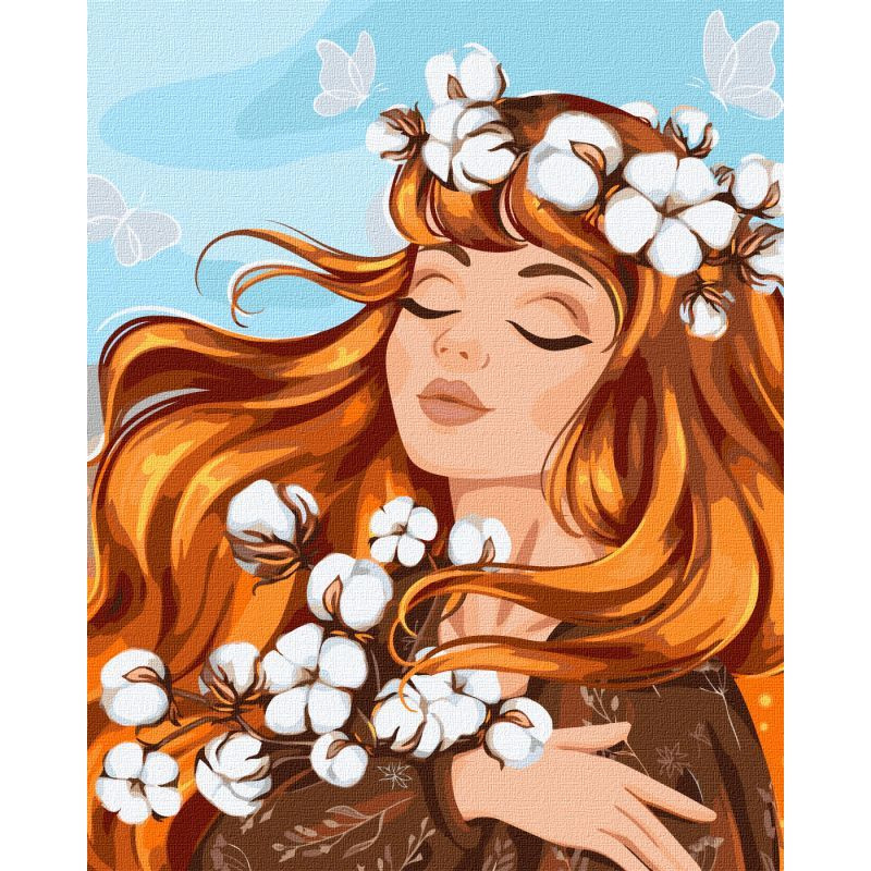 Картина за номерами "Вогняна ніжність" ©krizhanskaya Ідейка KHO2558 40х50 см