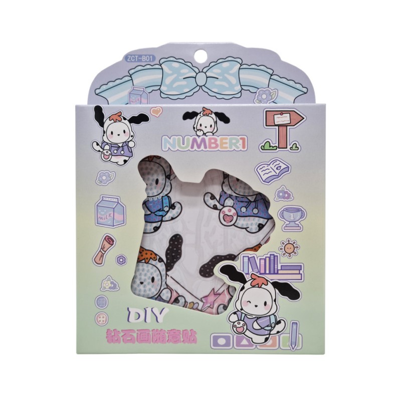 Дитячі алмазні наклейки ZCT-B01, 4 малюнки Вид 1