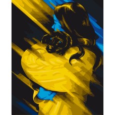 Картина по номерам"Взгляд дружбы" Bambi 10401-NN 40х50 см