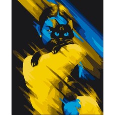 Картина по номерам "Уверенный вид" Bambi 10398-NN 40х50 см