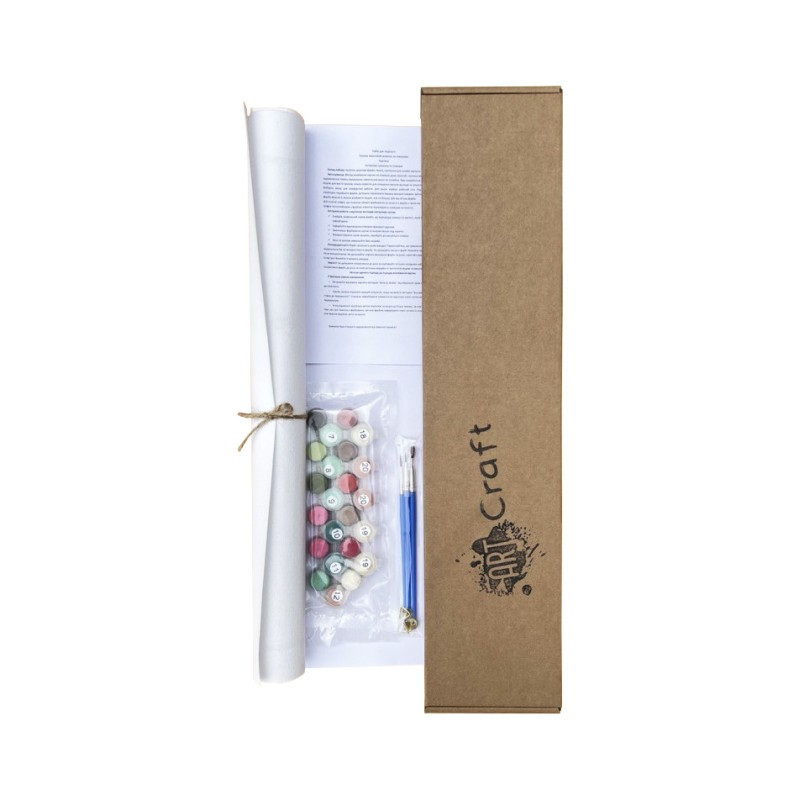 Картина за номерами без підрамника "Гірське озеро" Art Craft 11013-ACNF 40х50 см