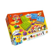 Креативна творчість "Тісто для ліплення "Шеф-кухар" TMD-17-01U…-04U з формами Ресторан Суші 2