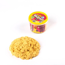 Набір креативної творчості "Кінетичний пісок "KidSand" KS-01-06, 400 гр Жовтий