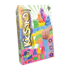 Кінетичний пісок "KidSand" KS-04-10U-15U коробка 1000 гр Вид 2