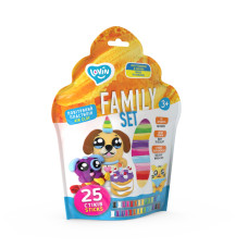 Набор для лепки с воздушным пластилином Air Clay 70159, 25 стыков Собачка