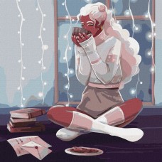 Картина по номерам "Уютный вечер" ©dragonfly_kc KHO4884 40х40 см