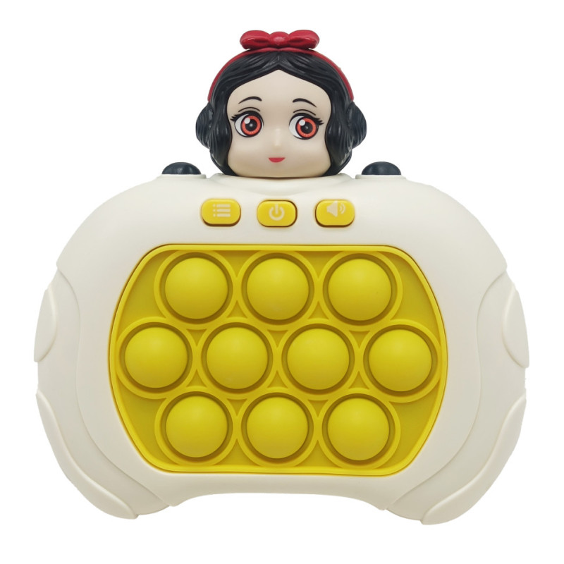 Електронна приставка Pop It консоль Quick Push Puzzle Game Fast ZZ-108(Yellow)