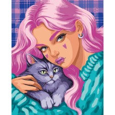 Картина по номерам "Теплые объятия" ©POLLYPOP92 10071-AC 40x50 см