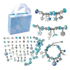 Набор для создания браслетов "Пандора" PDL610-2 синий