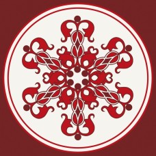 Картина за номерами "Круглий орнамент" 13043-AC 30х30 см