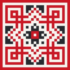 Картина по номерам "Украинский орнамент" 13040-AC 30х30 см