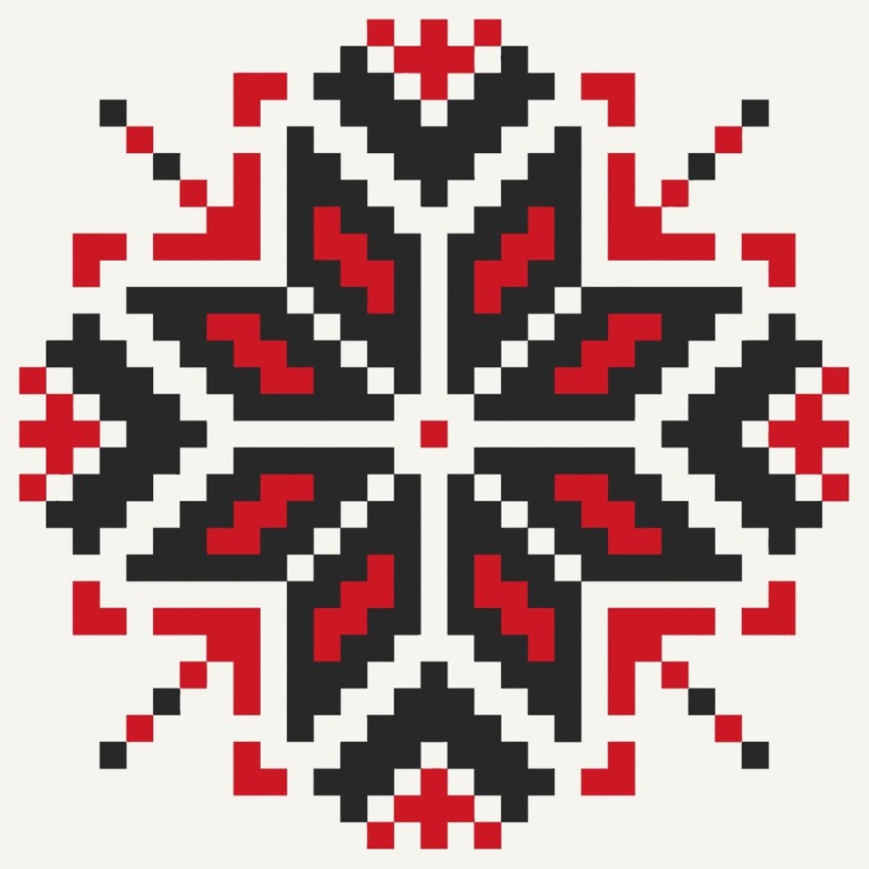 Картина за номерами "Етнічний орнамент" 13039-AC 30х30 см